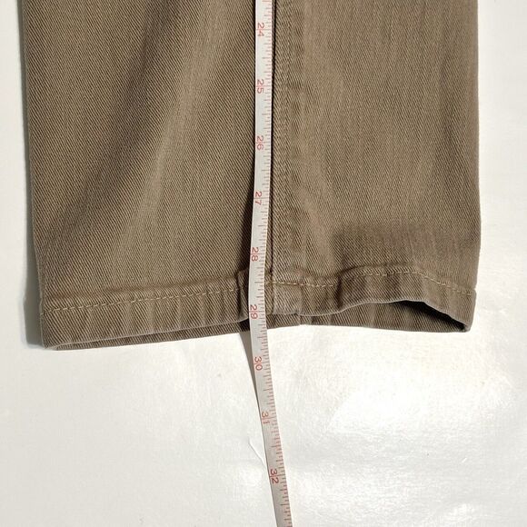 Mott & Bow Jeans Mens 38x30 Slim Merc Green Denim Straight Leg Stretch Casual - Picture 10 of 16